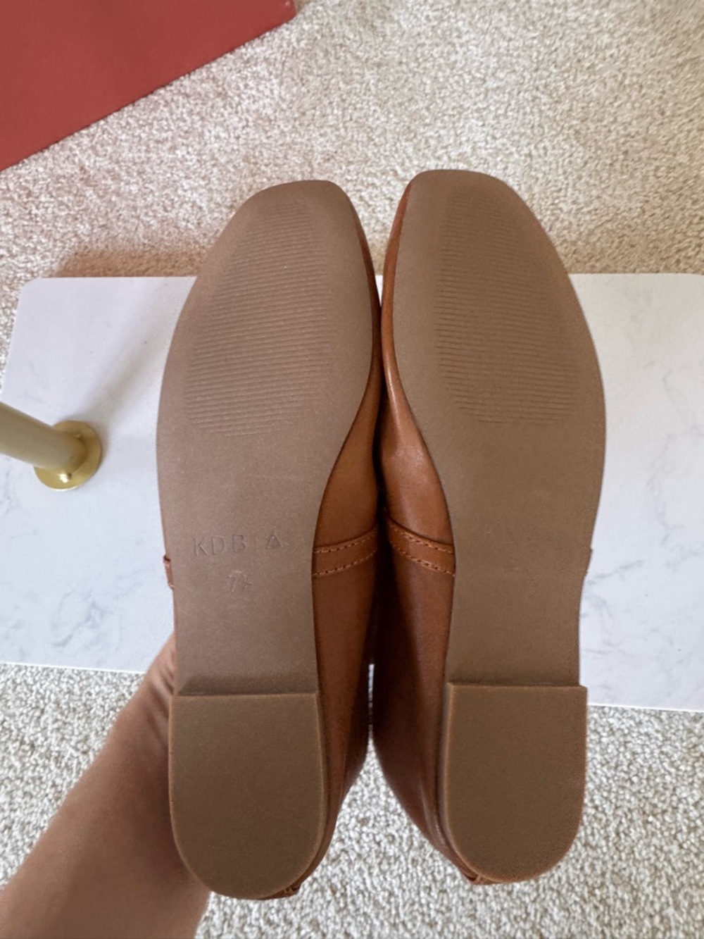 Kelsi Dagger Women’s Ferry Fox Leather Mary Jane Loafers Never Worn - Picture 5 of 5